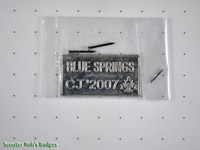 CJ'07 Blue Springs Subcamp Cane Plate